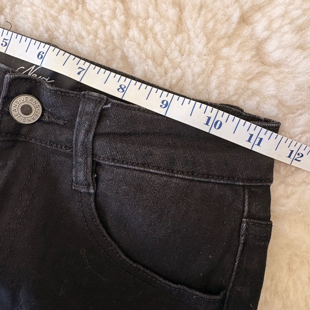 NVGTN Black Denim Pants with Distressed Details Size S NWT - Picture 5 of 6